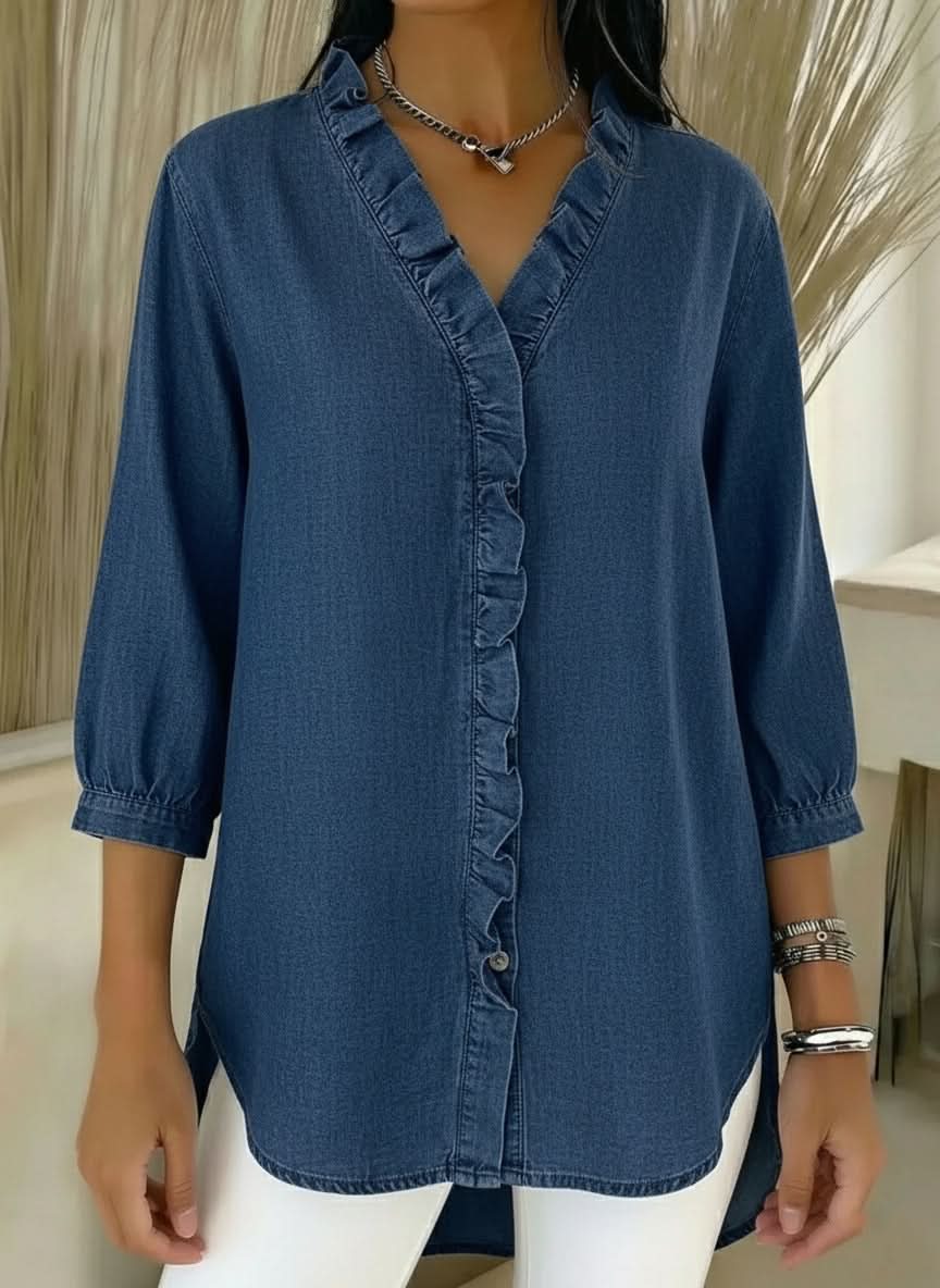 CELESTE RUFFLE TOP