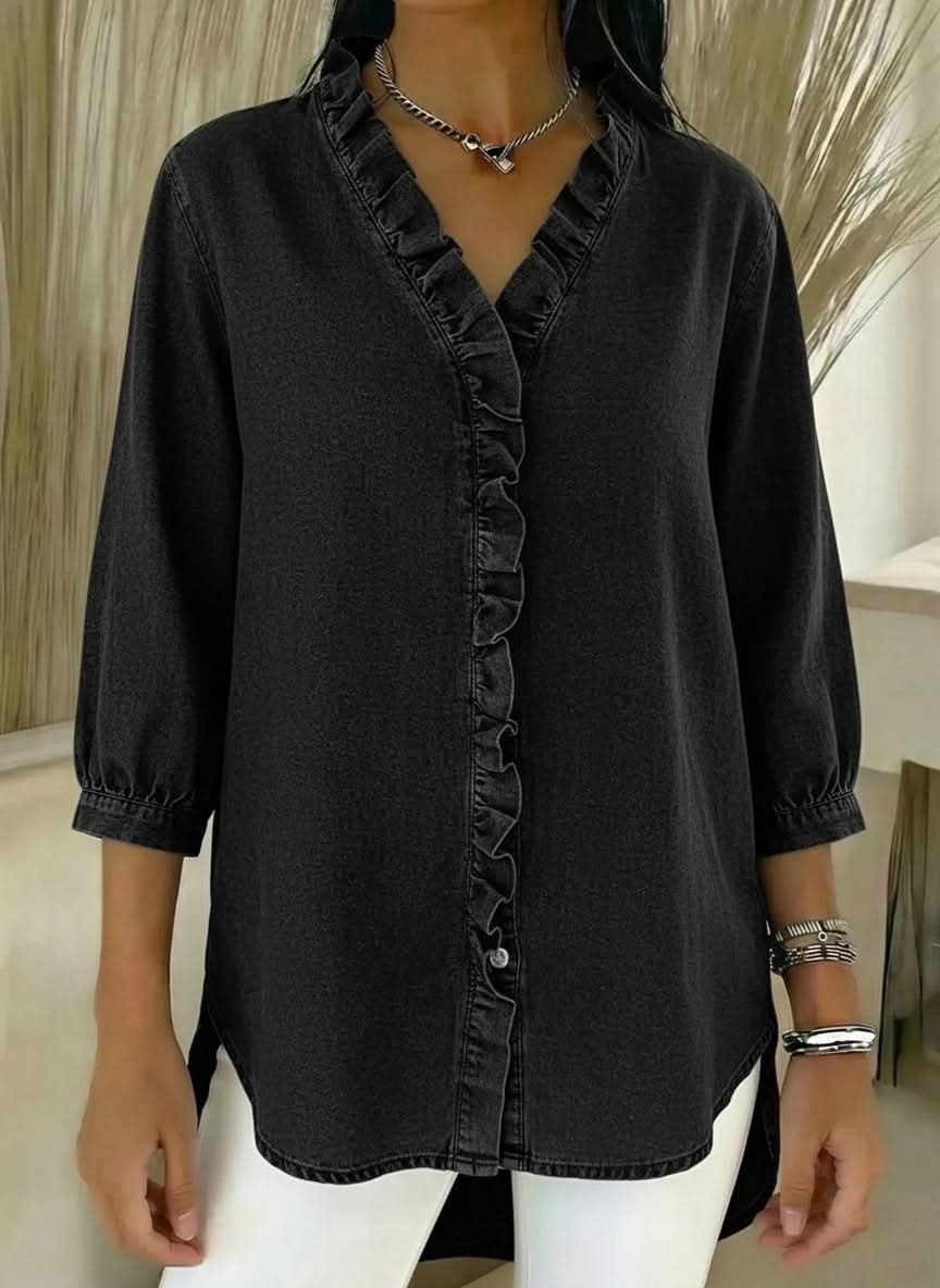 CELESTE RUFFLE TOP