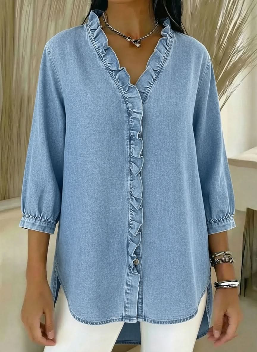 CELESTE RUFFLE TOP