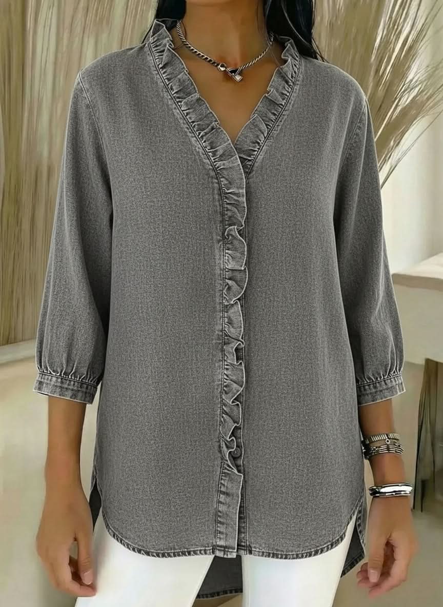 CELESTE RUFFLE TOP