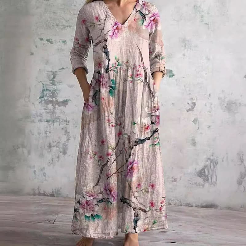 ALINA BLOSSOM MIDI DRESS