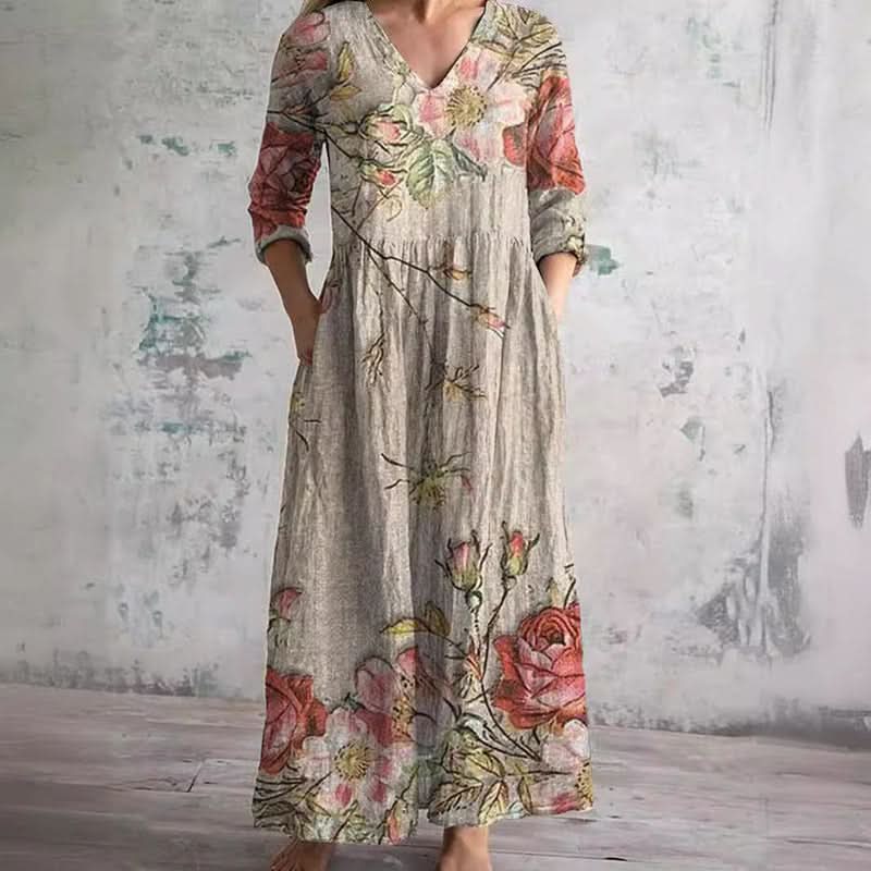ALINA BLOSSOM MIDI DRESS