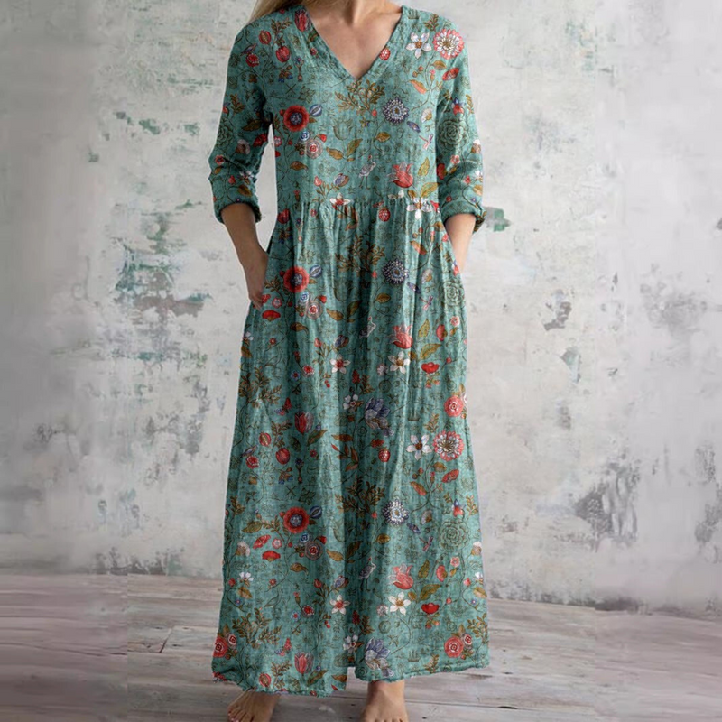 ALINA BLOSSOM MIDI DRESS