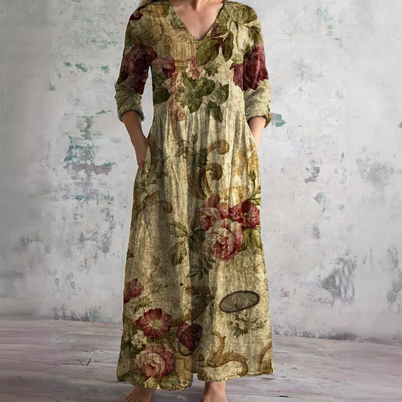 ALINA BLOSSOM MIDI DRESS