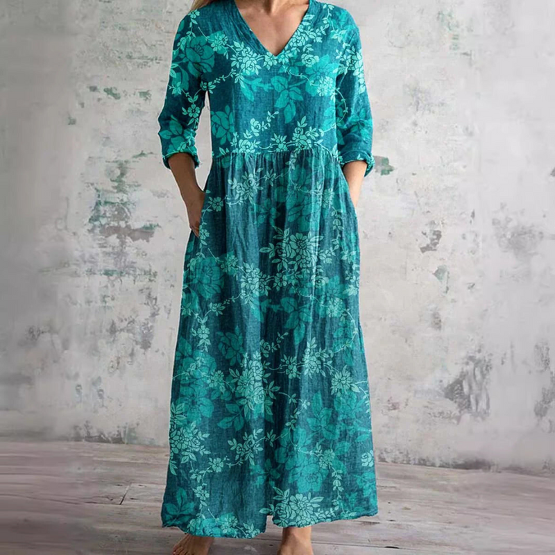 ALINA BLOSSOM MIDI DRESS