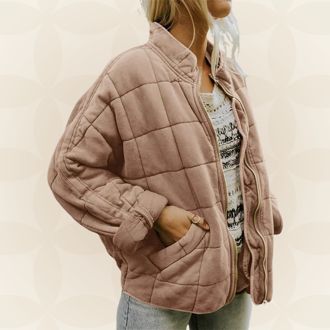 Celeste - Soft Padded Zip-Up Jacket