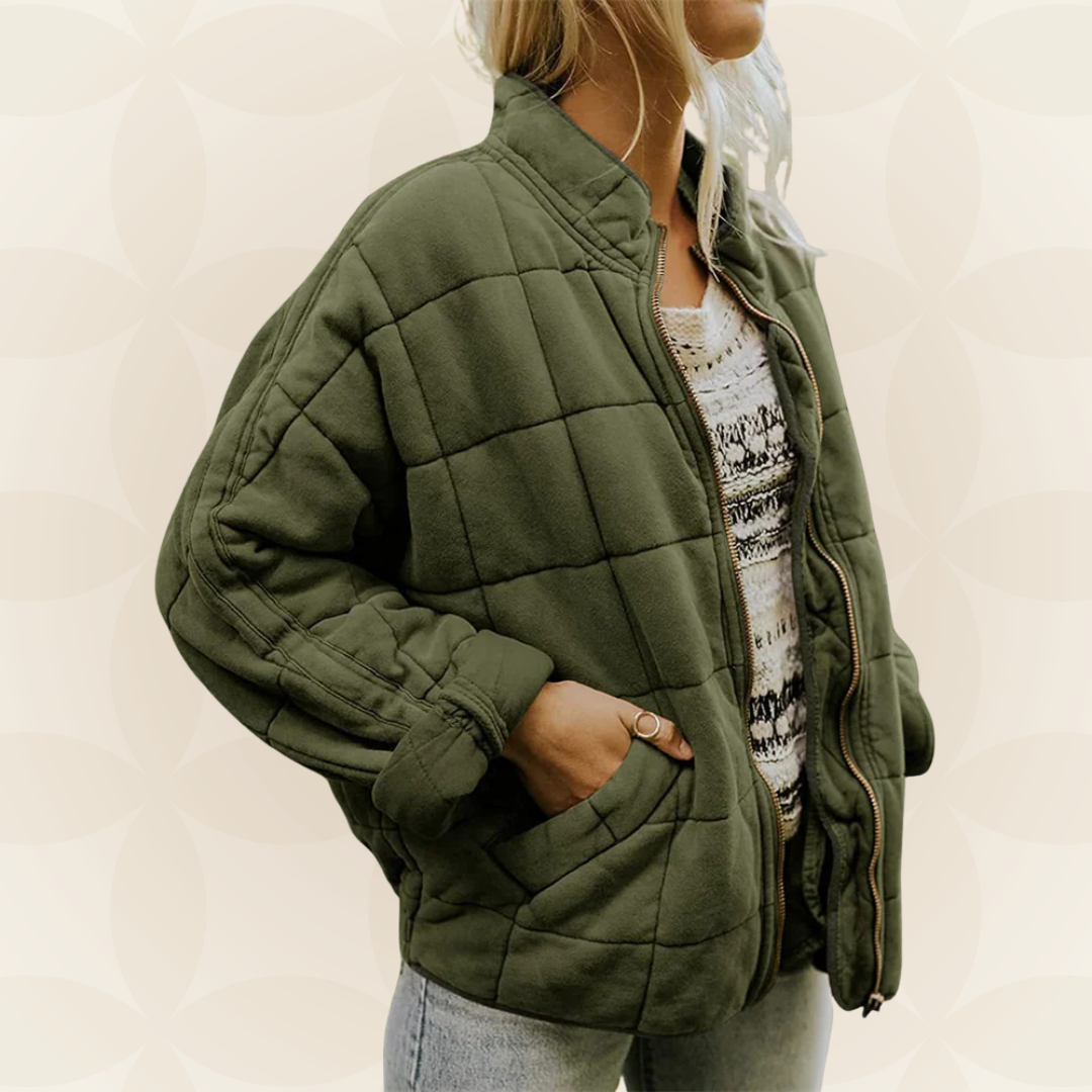 Celeste - Soft Padded Zip-Up Jacket