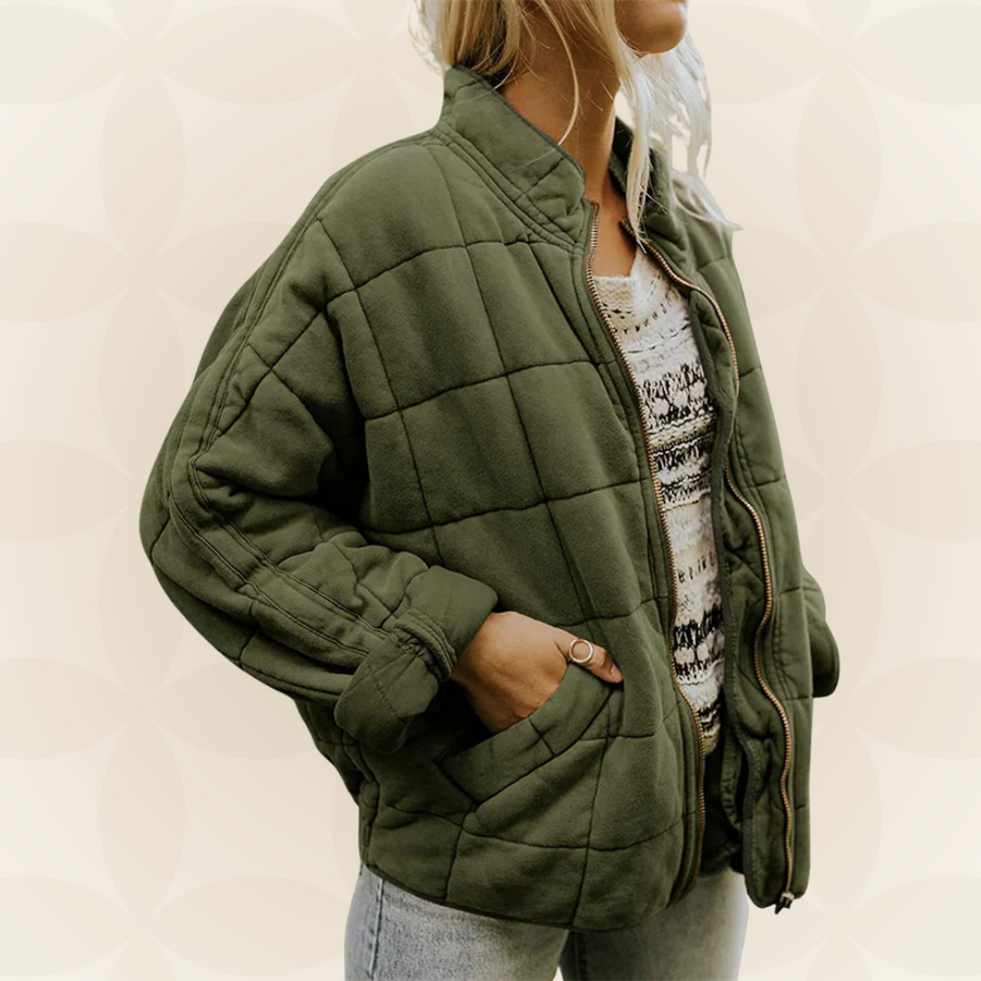 Celeste - Soft Padded Zip-Up Jacket
