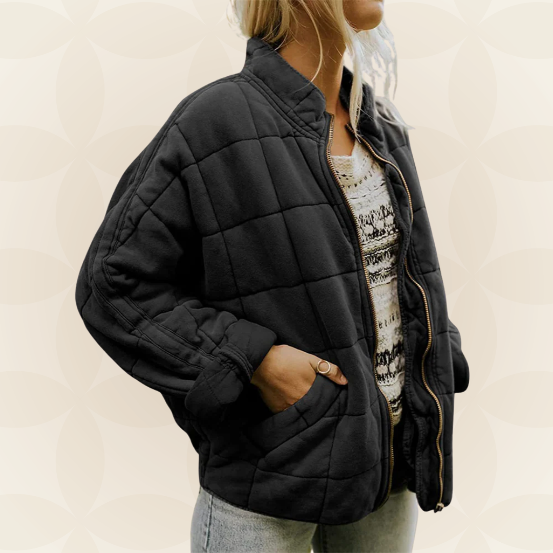 Celeste - Soft Padded Zip-Up Jacket