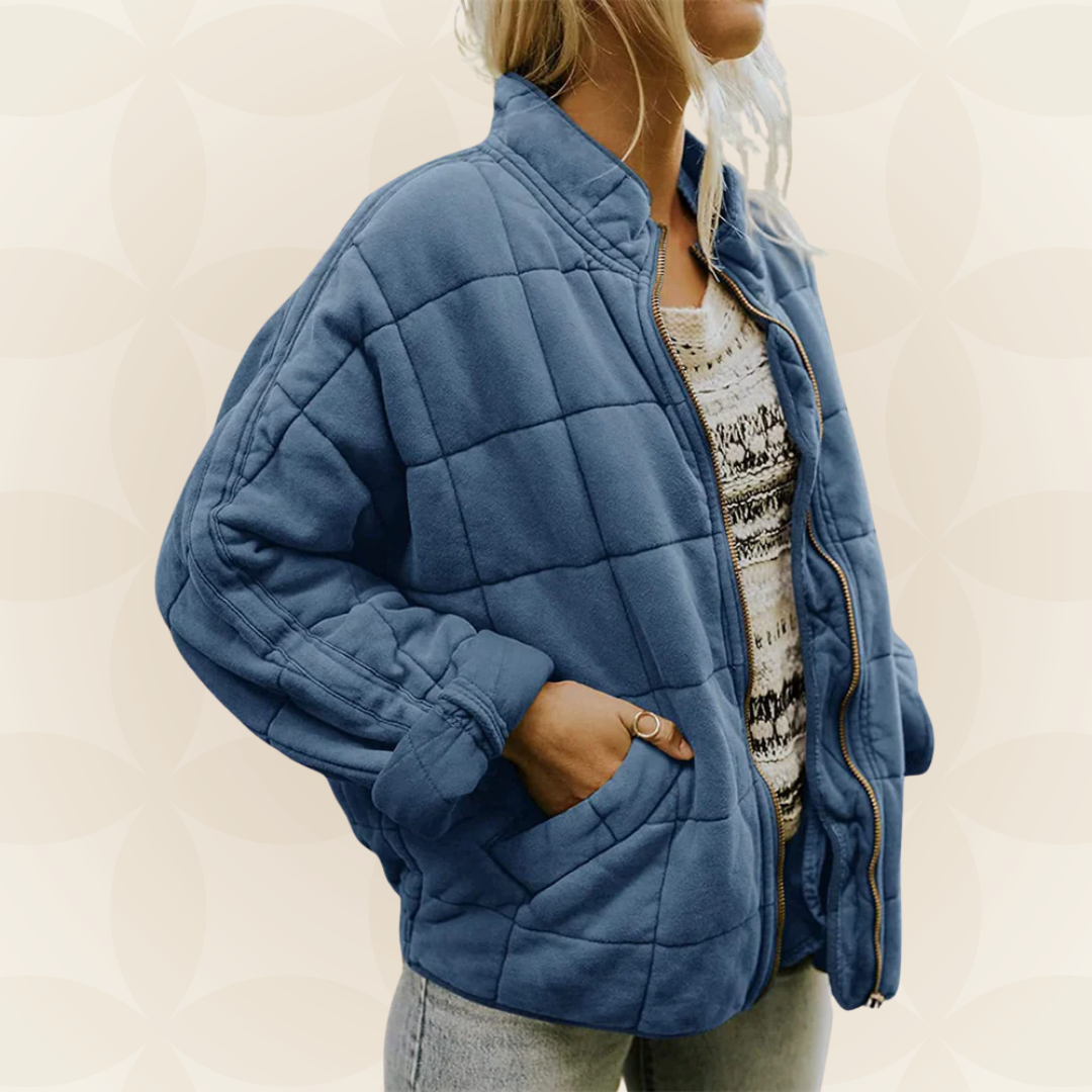 Celeste - Soft Padded Zip-Up Jacket