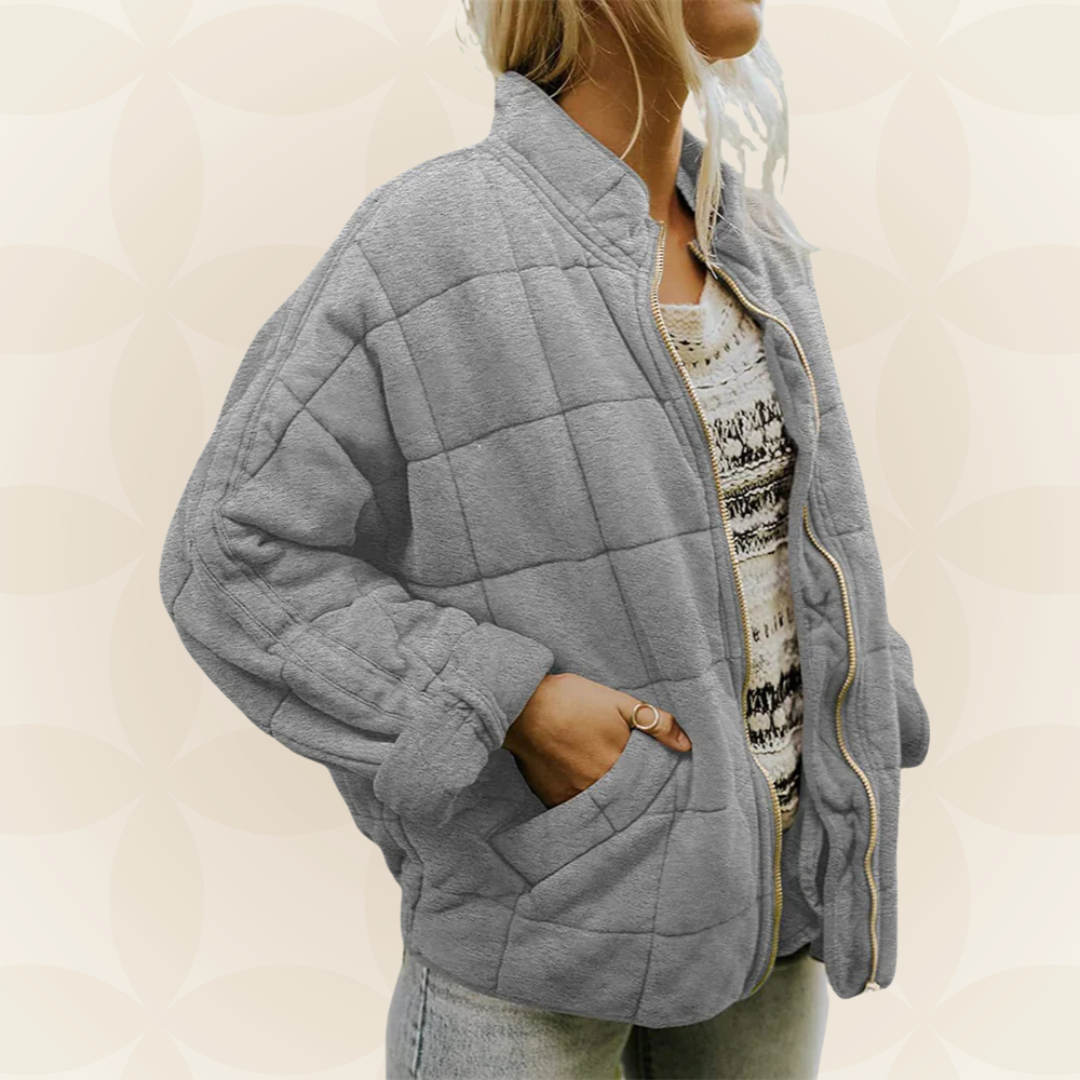 Celeste - Soft Padded Zip-Up Jacket