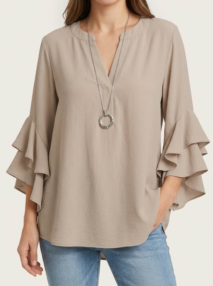 Azahar Blouse - Flowing Chiffon
