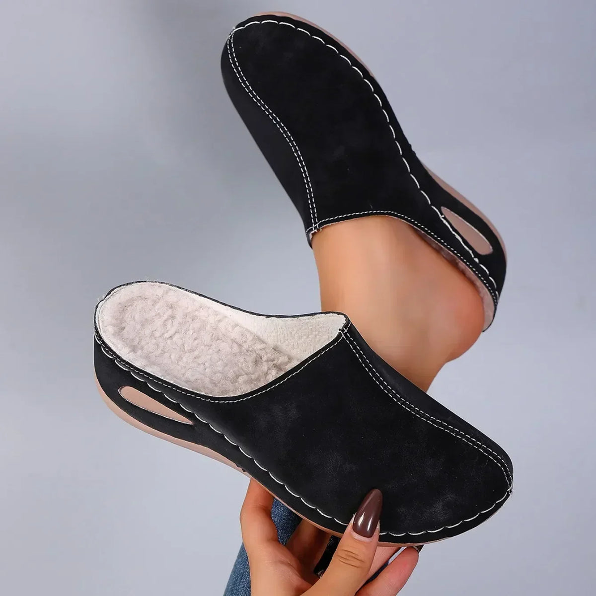 Rose | Comfort Slippers - Warm, Soft & Supportive