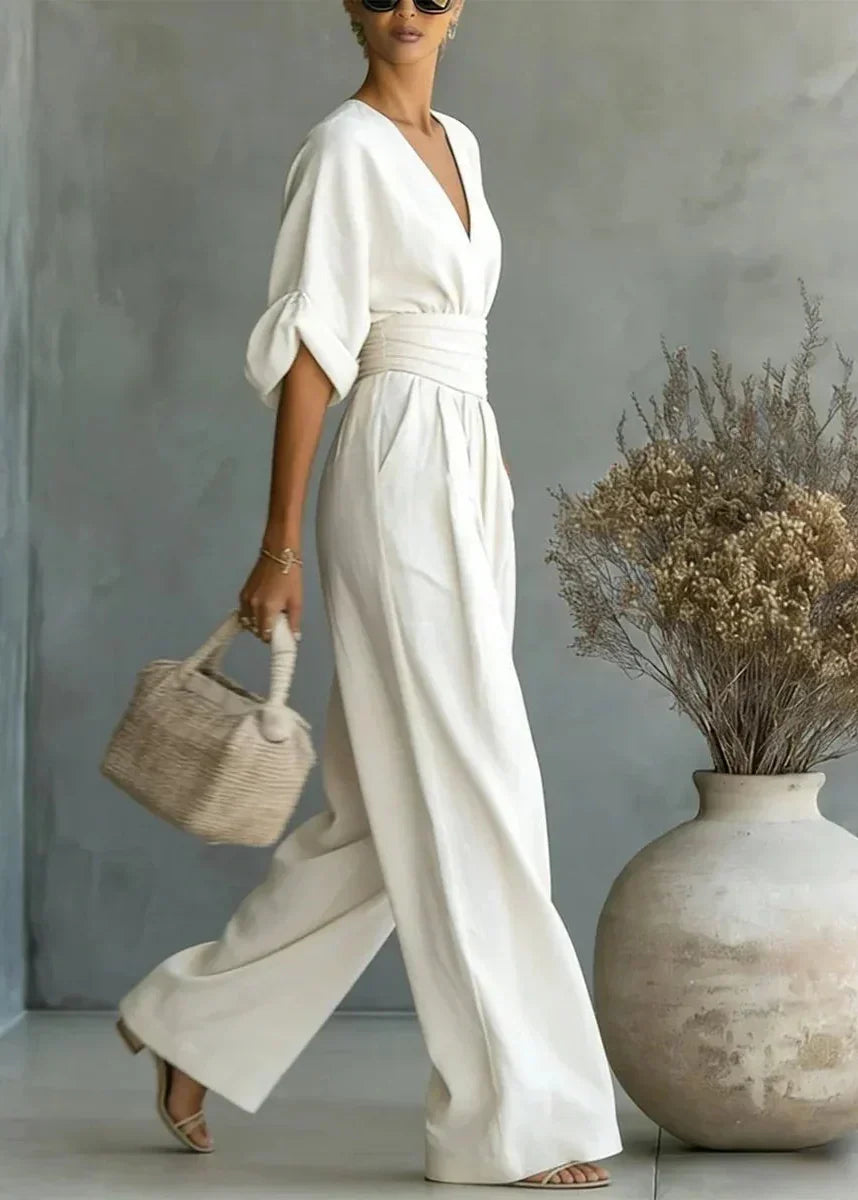 Sienna | Essential V-Neck Jumpsuit