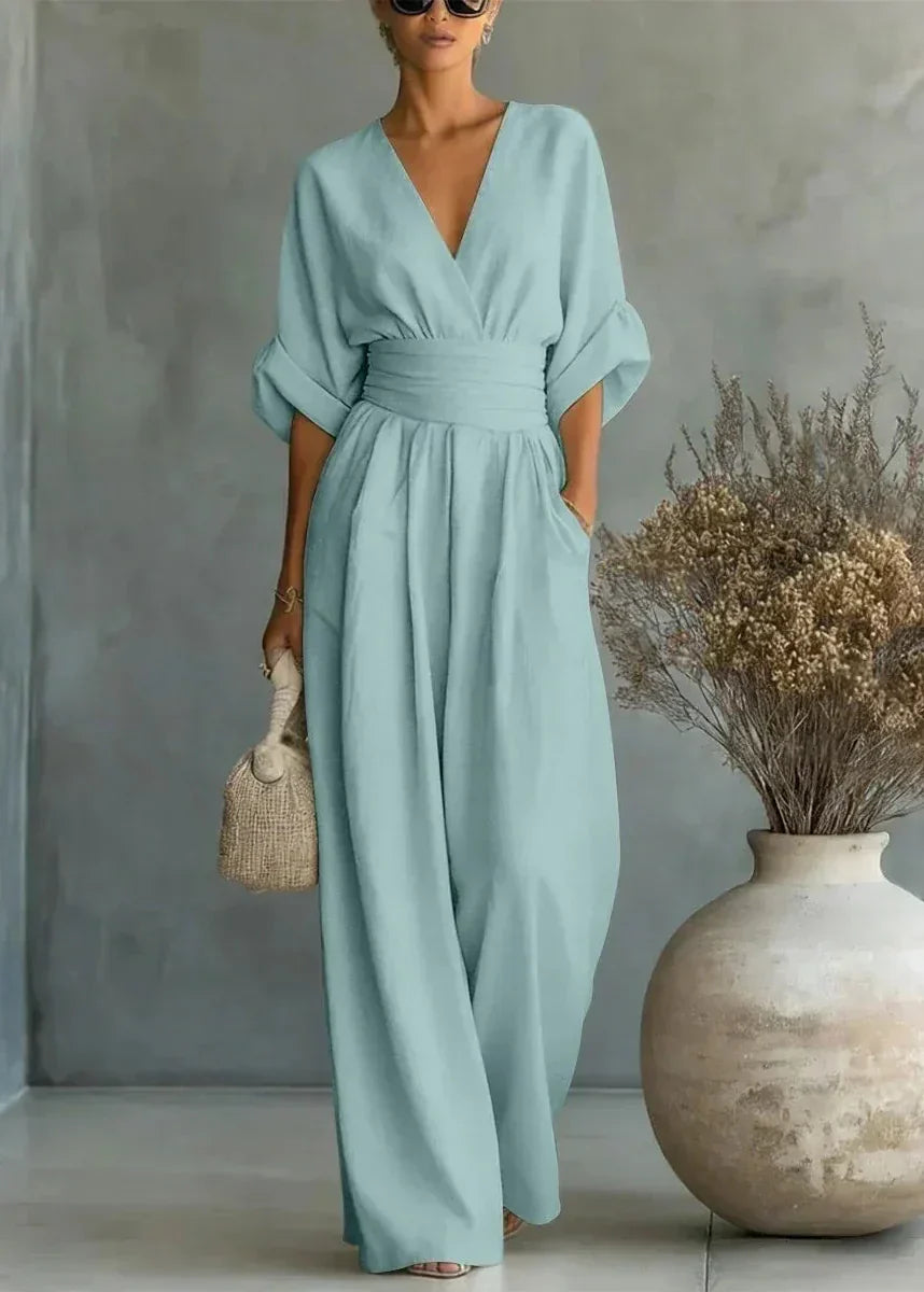 Sienna | Essential V-Neck Jumpsuit