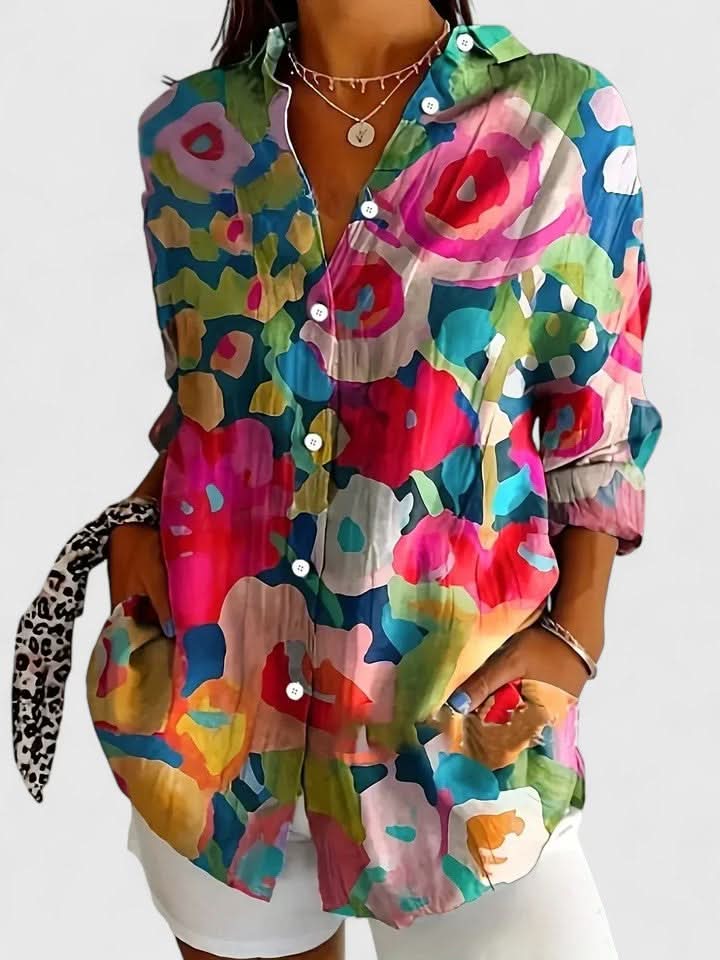 AMARA COLORBURST BLOUSE