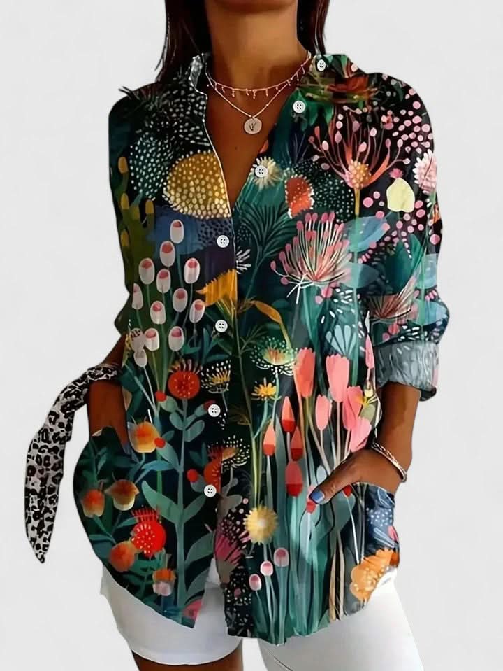 AMARA COLORBURST BLOUSE