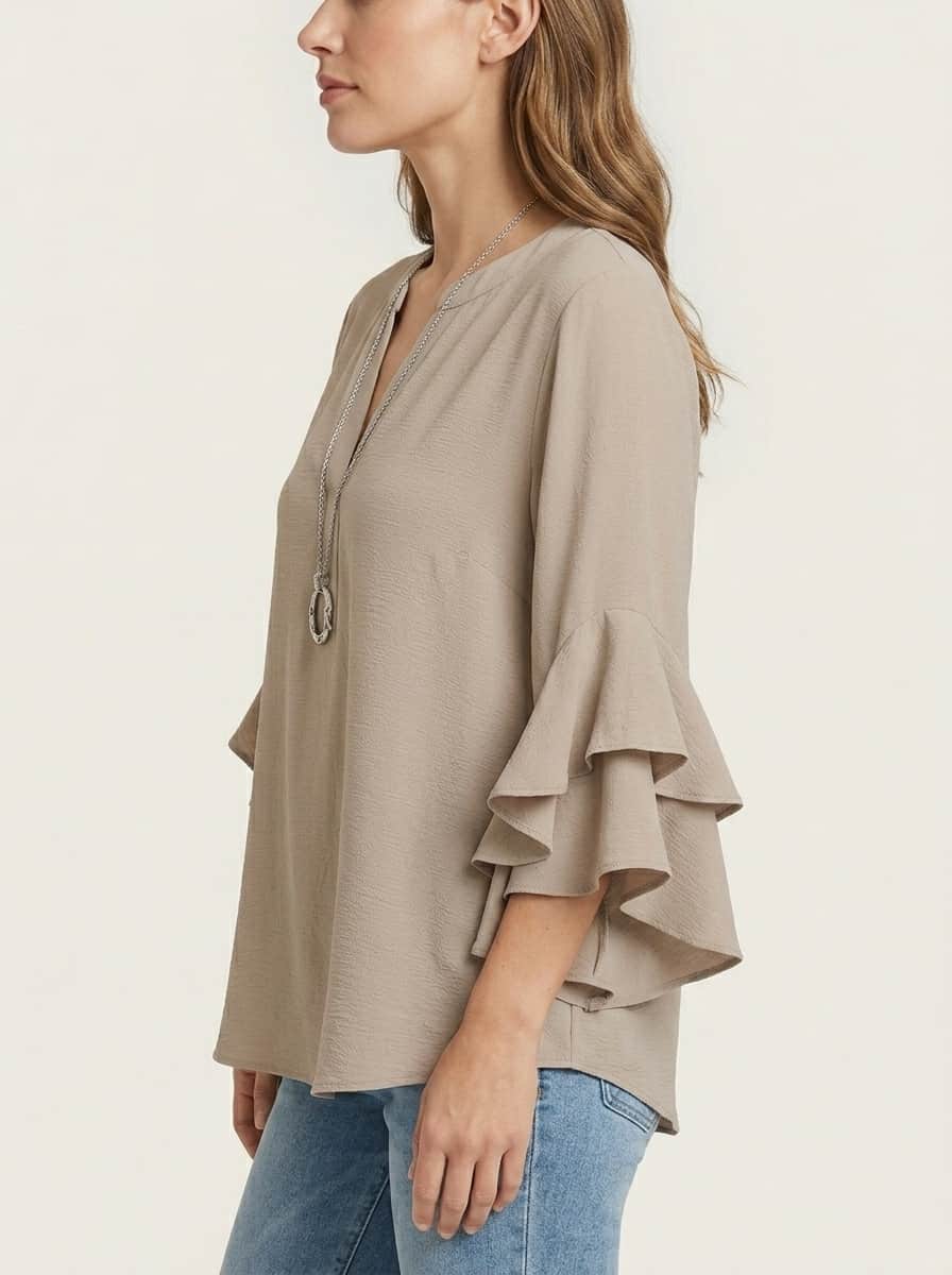 Azahar Blouse - Flowing Chiffon