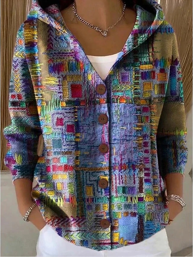 Emily | Patchwork Hooded Gilet