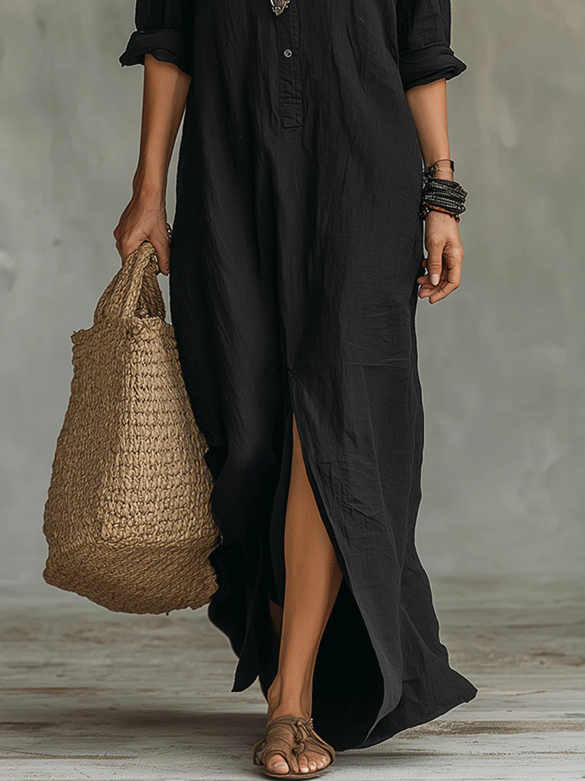 HARRIET V-NECK DRESS