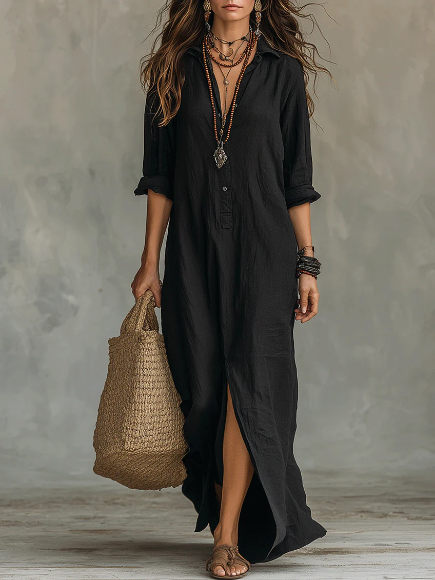 HARRIET V-NECK DRESS