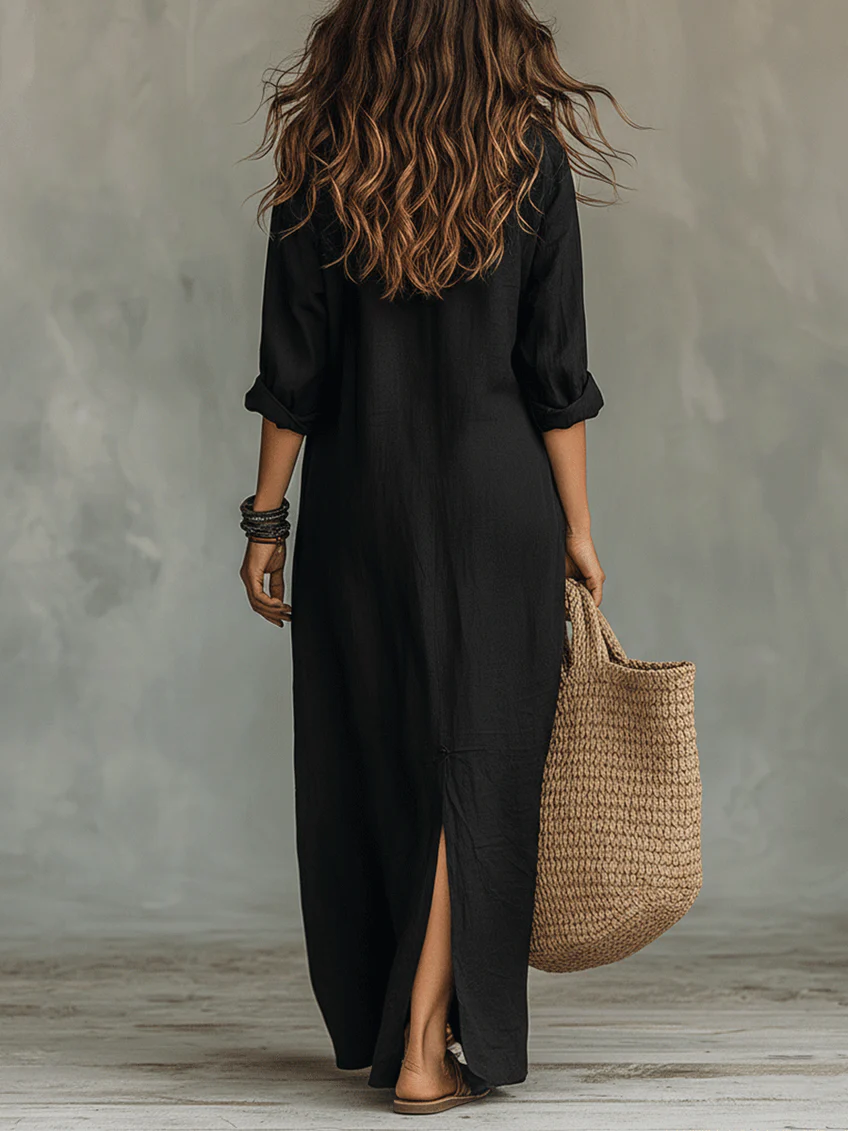 HARRIET V-NECK DRESS