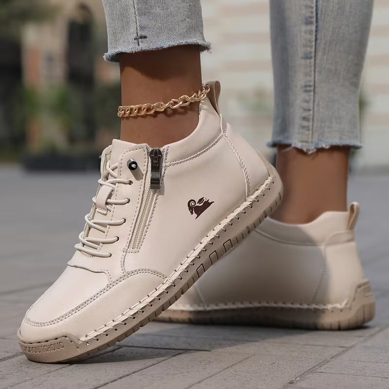 Mila — Comfortable Trainers with side zip