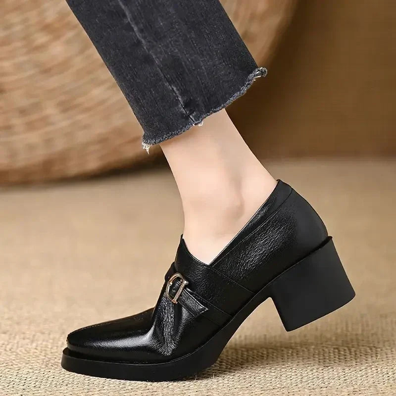 Celine Block Heels