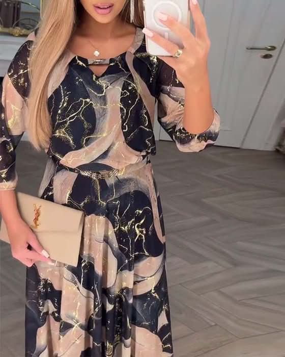 CAPRI SOFT DRAPE DRESS