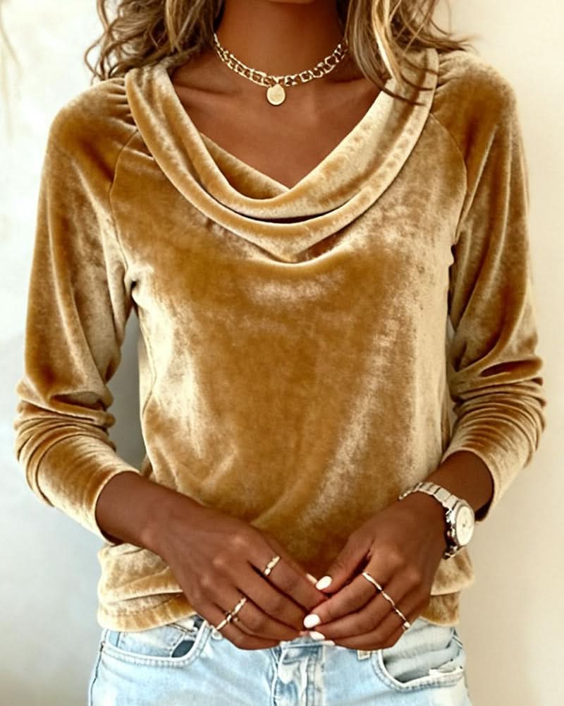 LILY VELVET ELEGANCE TOP