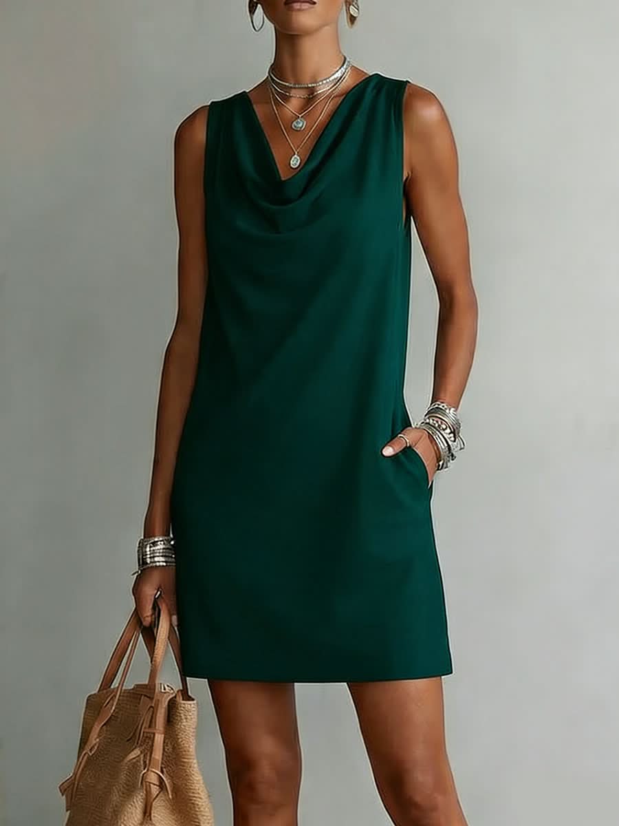 ELEANOR DRAPED DRESS