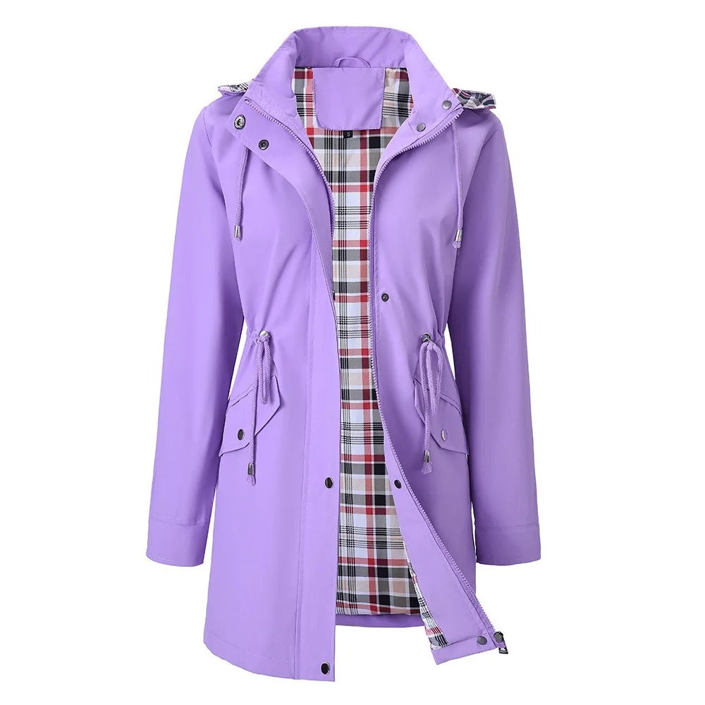 Carlotta 3-in-1 Rain Jacket - Waterproof with Detachable Hood