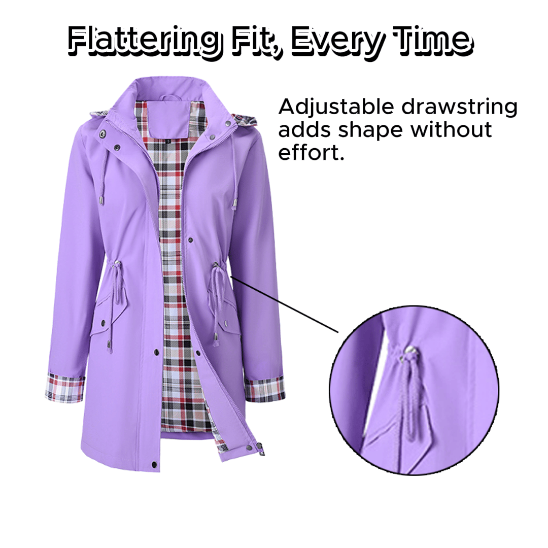 Amelia | Chic Lightweight Waterproof Jacket