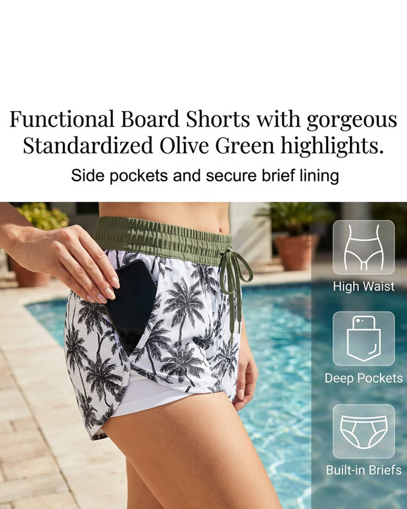 Maren | Three-Piece Tankini Bikini & Cover-Up Set