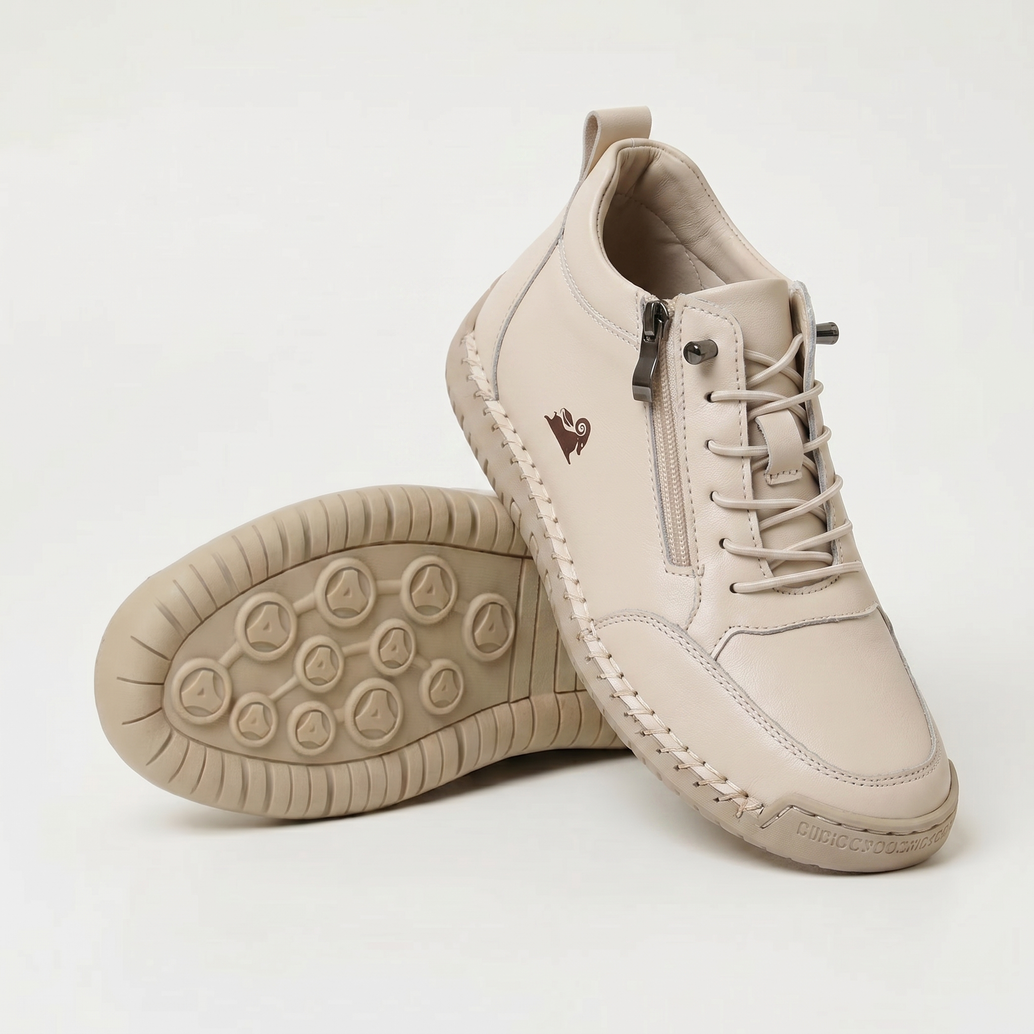 Mila — Comfortable Trainers with side zip