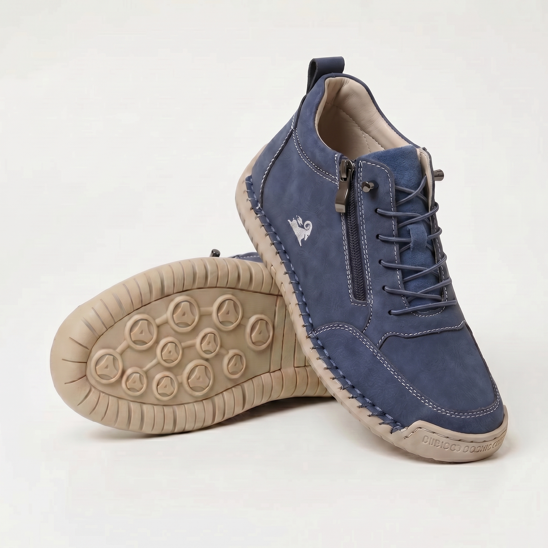 Mila — Comfortable Trainers with side zip