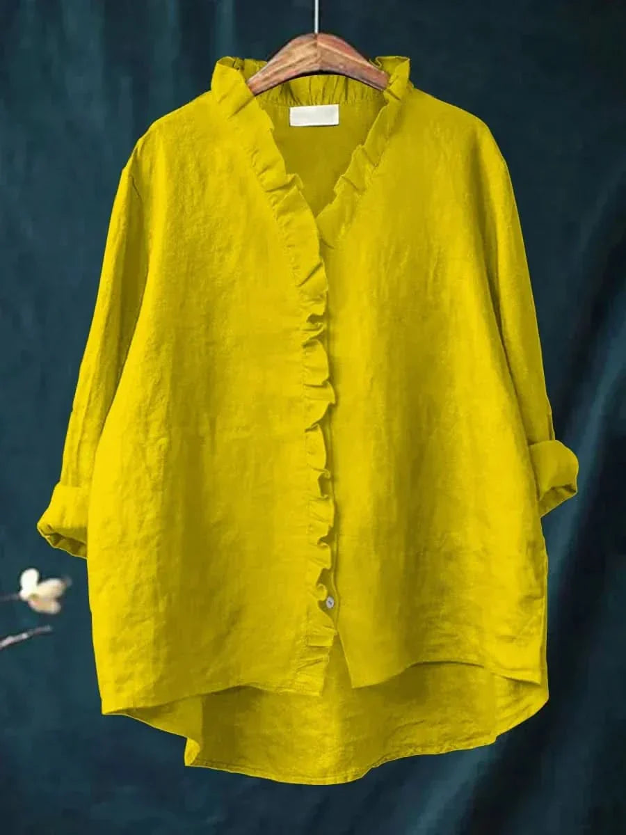 ELINE LINEN BLOUSE