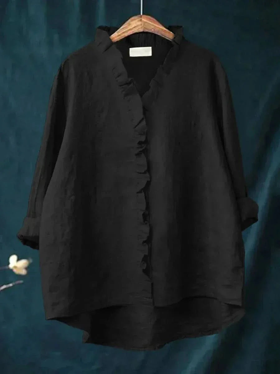ELINE LINEN BLOUSE