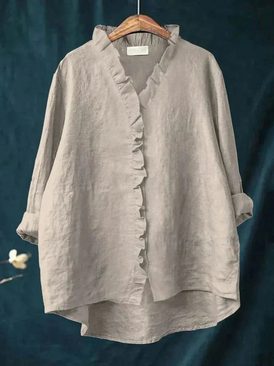 ELINE LINEN BLOUSE