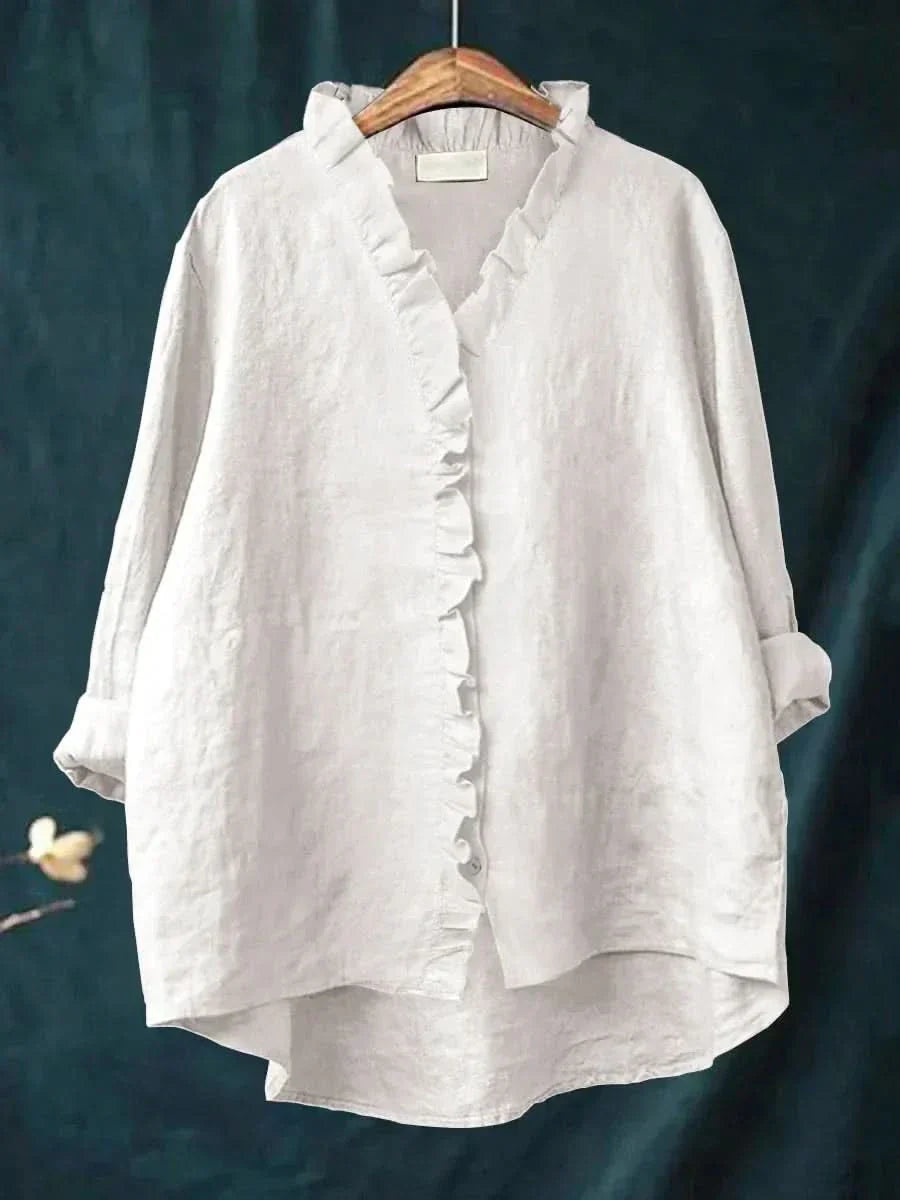 ELINE LINEN BLOUSE