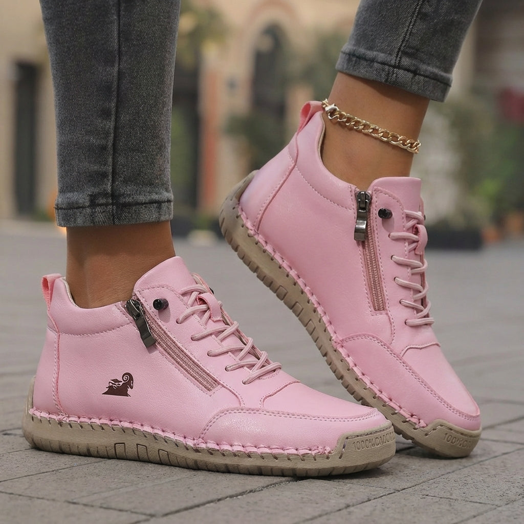 Mila — Comfortable Trainers with side zip