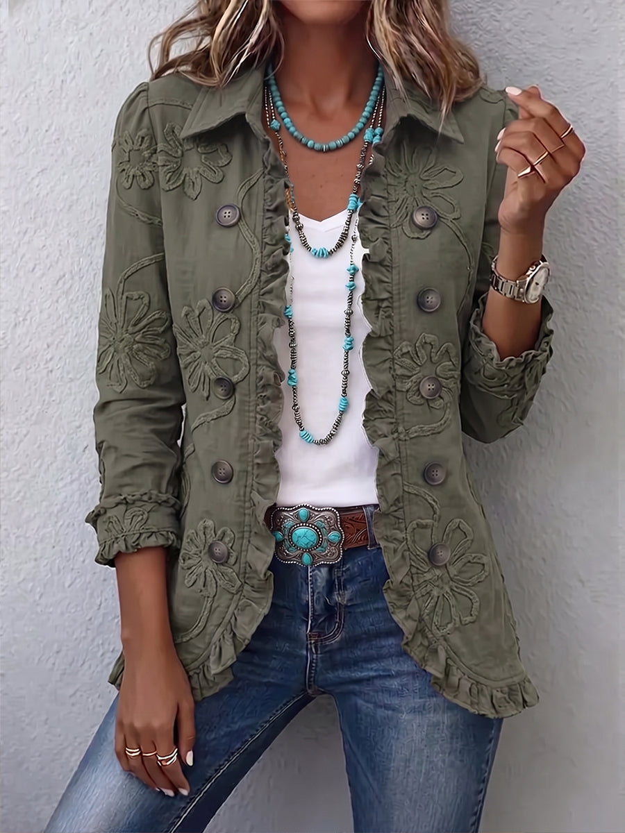 Yara | Elegant Floral Jacket