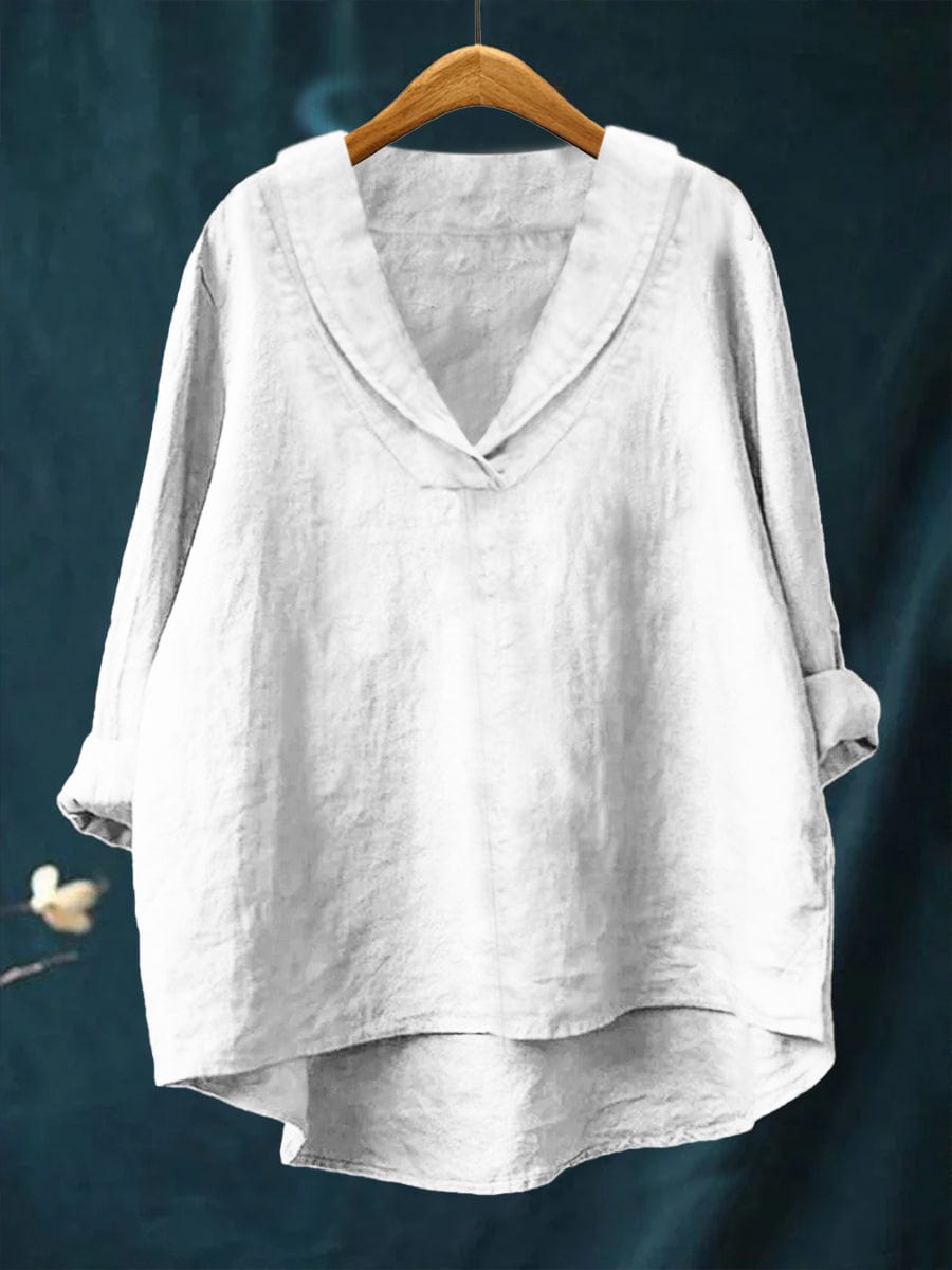 Theresa | Relaxed V-Neck Blouse