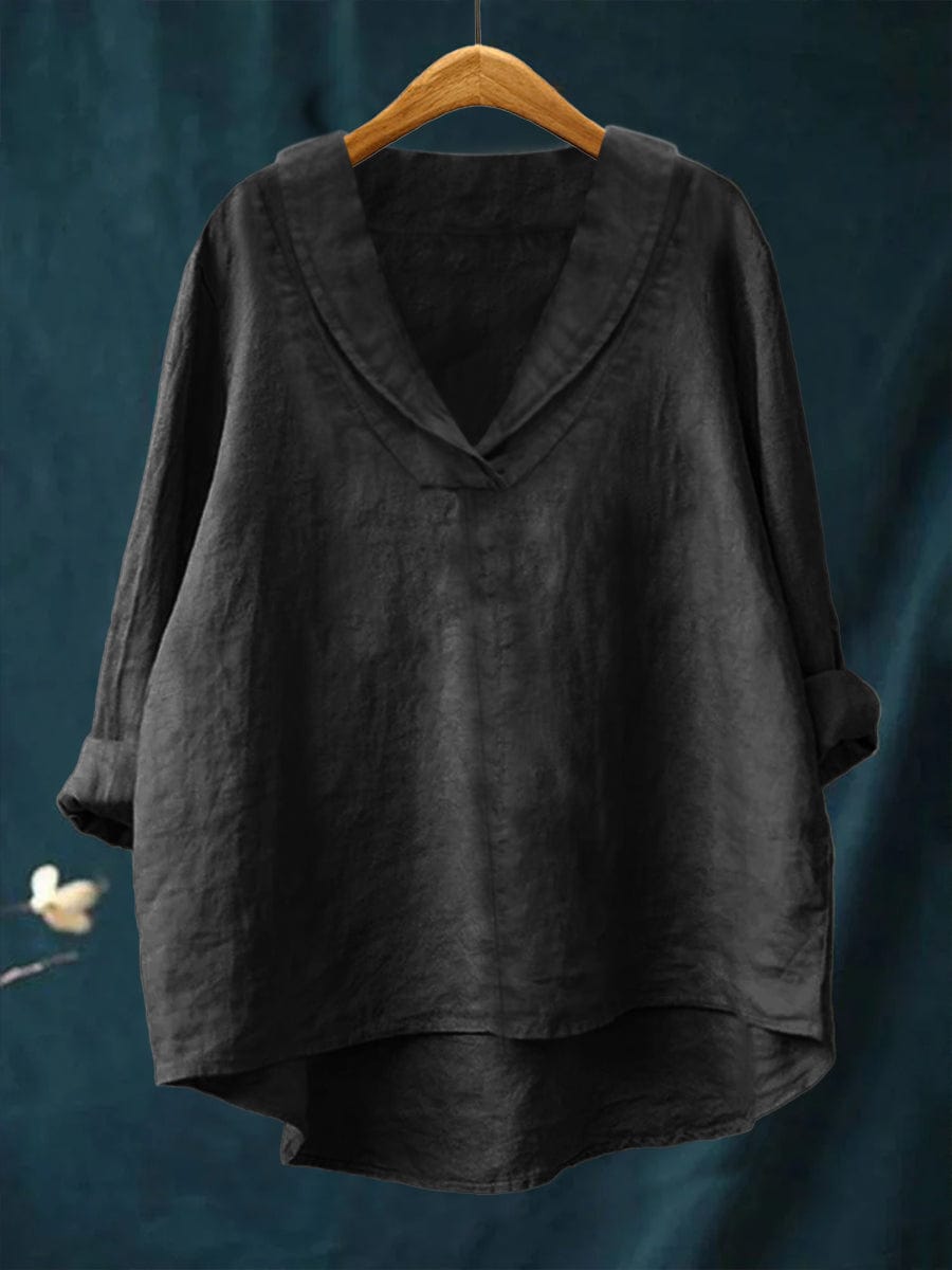 Theresa | Relaxed V-Neck Blouse