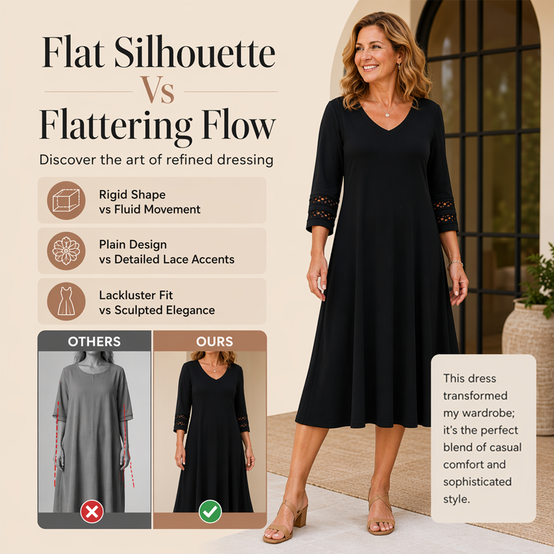 Mila Relaxed Midi Dress