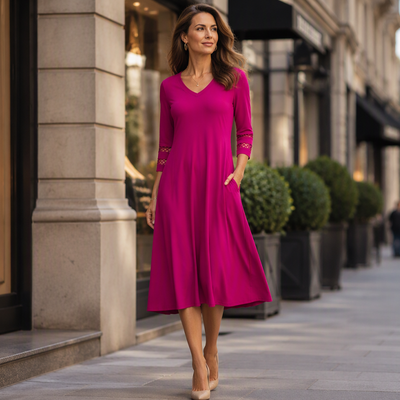 Mila Relaxed Midi Dress