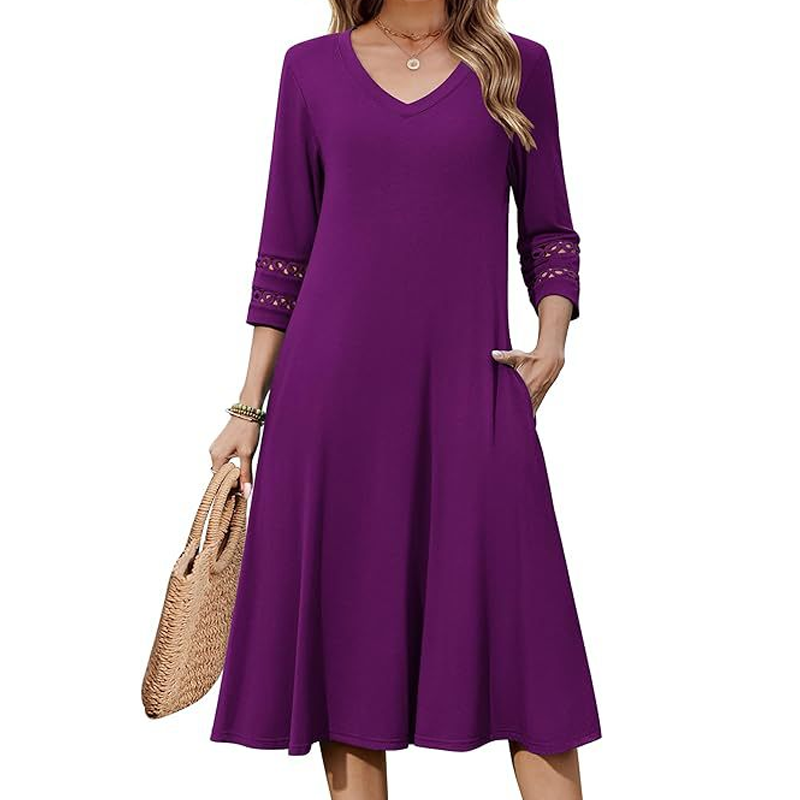 Mila Relaxed Midi Dress