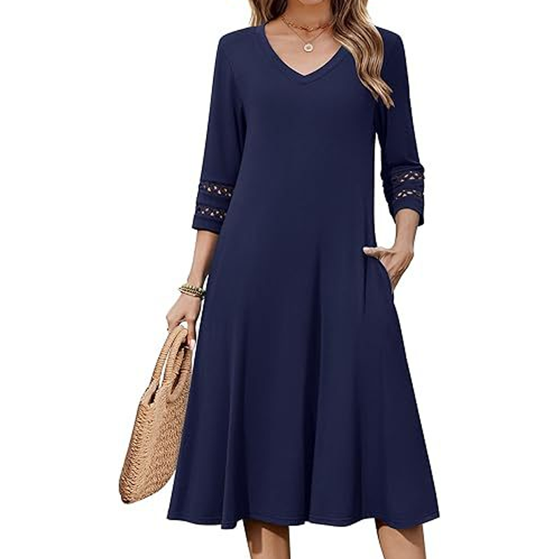 Mila Relaxed Midi Dress