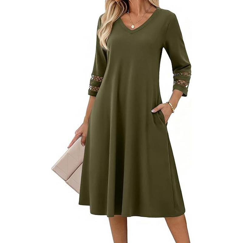 Mila Relaxed Midi Dress