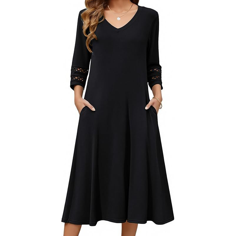 Mila Relaxed Midi Dress